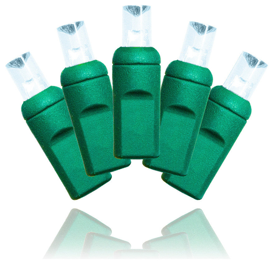 Standard Mm LED Strobe Pure White 22 Guage Green Wire