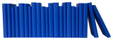 Decorative Books - True Blue Paper Wrapped - Books By The Foot