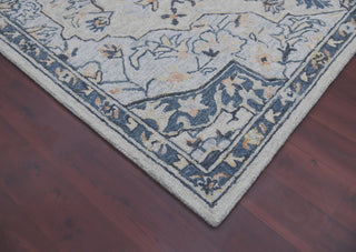 Amer Rugs Radiant RDT-3 Nickel Gray Hand-tufted - 8'x10' Rectangle Area Rug