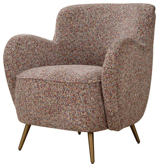 Uttermost Gemstone Confetti Toned Accent Chair