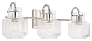 Capital Lighting 145131 Nyla 3 Light 24"W Bathroom Vanity Light - Polished
