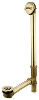 Polished Chrome Made to Match 20" Trip Lever Waste & Overflow with Grid DTL1201