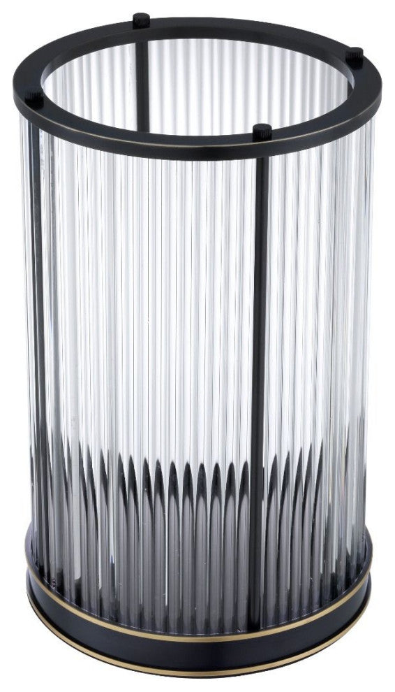 Bronze Rim Glass Hurricane - S | Eichholtz Mayson, Bronze Rim Glass Hurricane - M | Eichholtz Mayson
