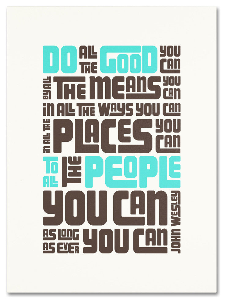 'Do Good IV' Canvas Art by Megan Romo