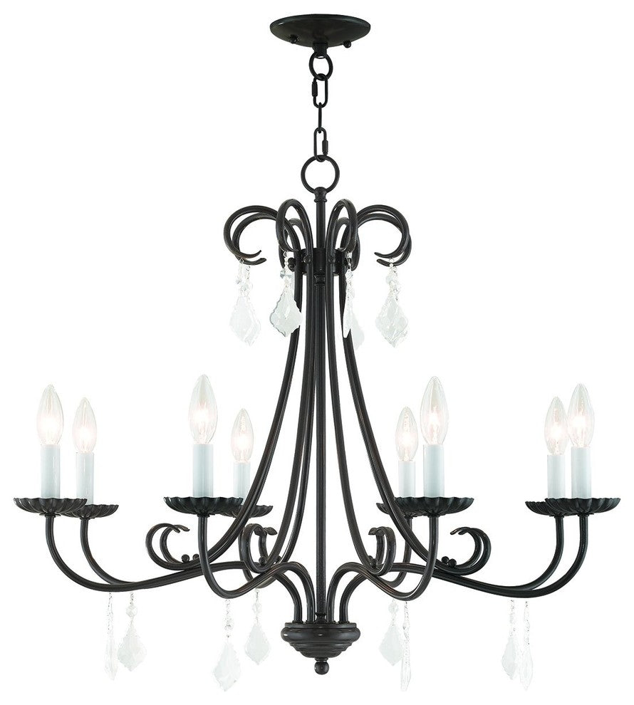 Livex Lighting Daphne Light Chandelier, English Bronze
