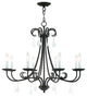 Livex Lighting Daphne Light Chandelier, English Bronze