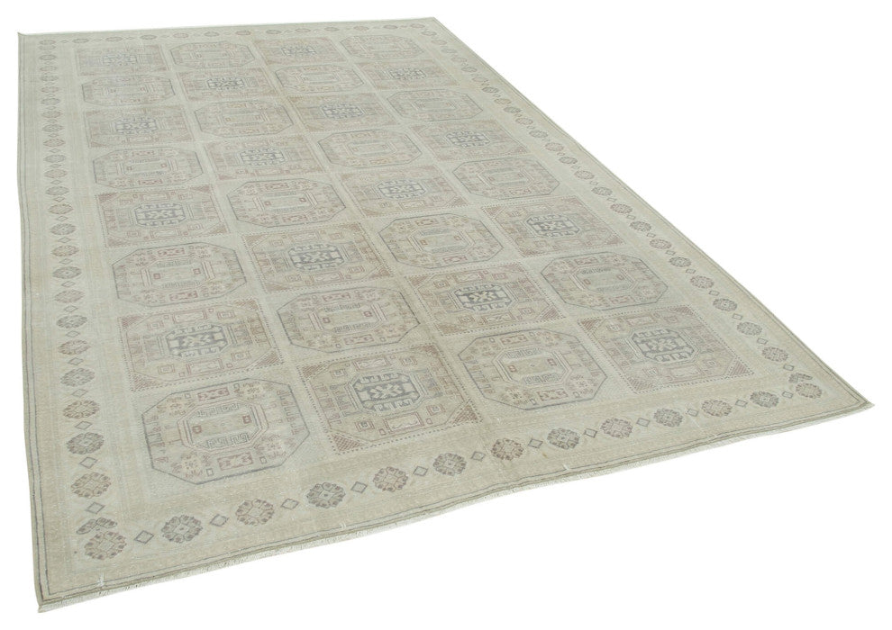 Rug N Carpet - Handmade Turkish 6' 5'' x 9' 6'' Rustic Area Rug
