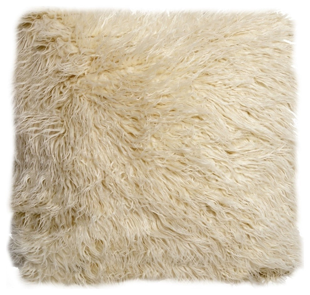 Faux Sheep Fur Pillow