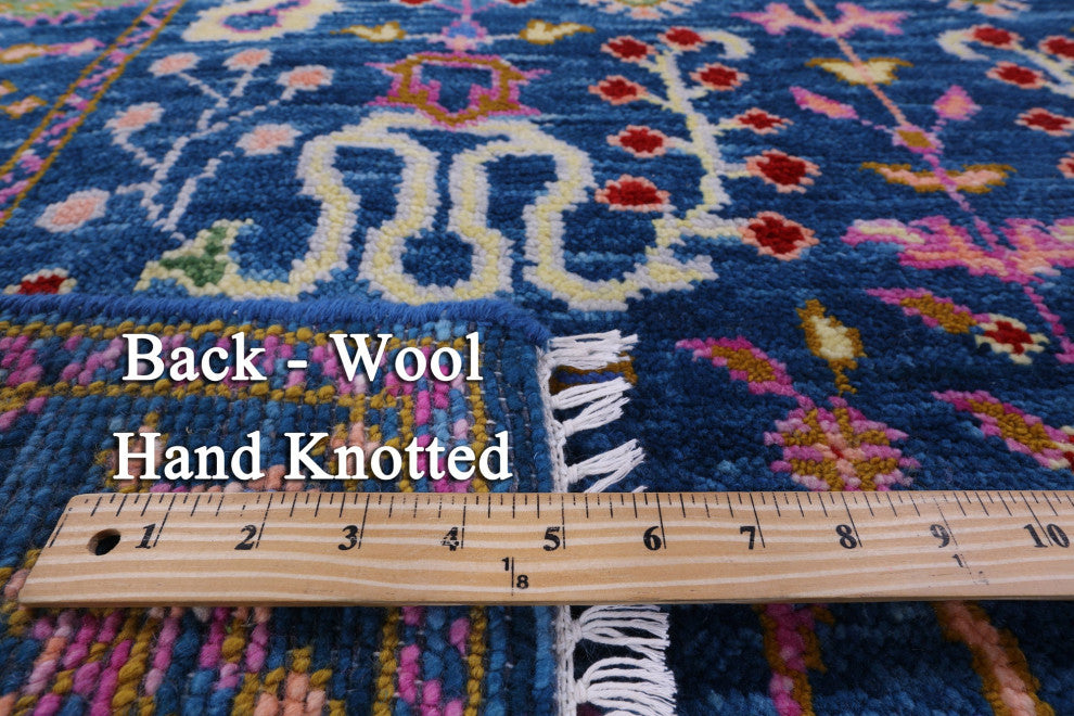 Handmade Turkish Oushak Rug 4' 2" X 6' 2" - Q15328