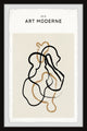"No 01 Art Moderne" Framed Painting Print, 16x24
