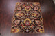 Transitional Oushak Hand Tufted Oriental Floral Area Rug, Brown, 4x6'
