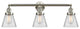 Innovations Lighting 205-Sn-S-G62 3 Light Bathroom Fixture