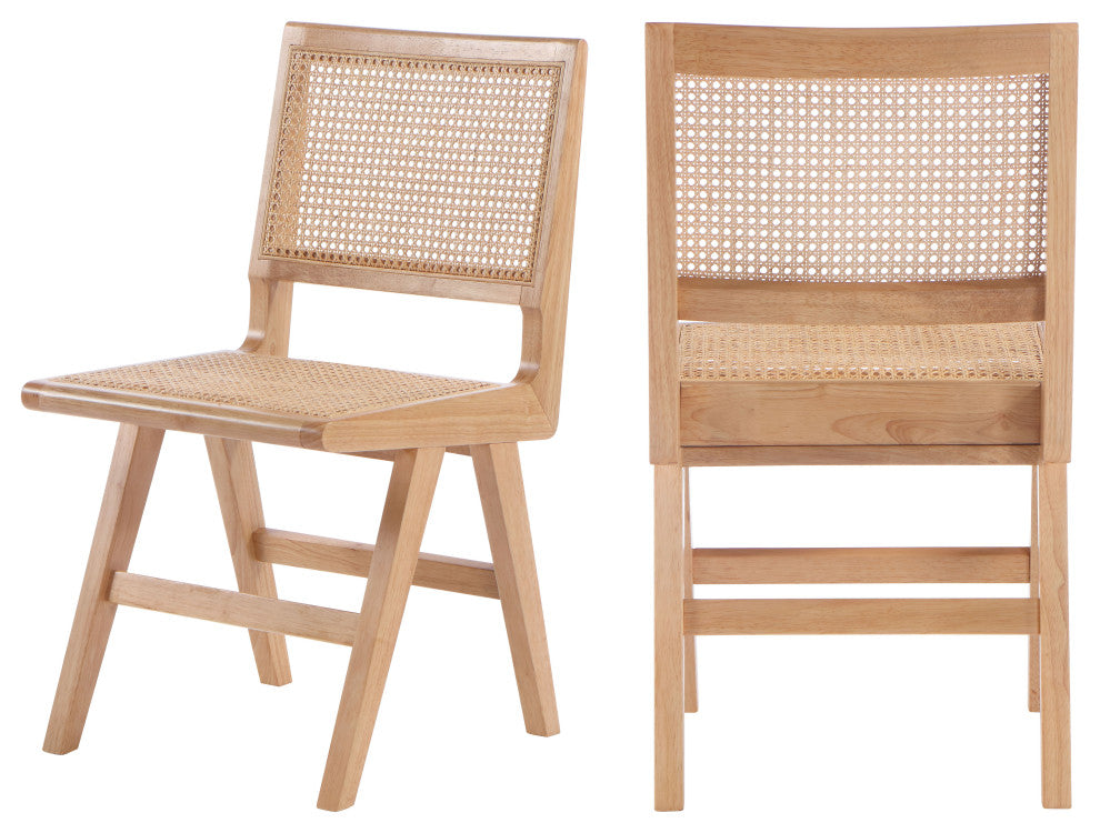 Preston Dining Chair, Set of 2, Natural, Side Chair