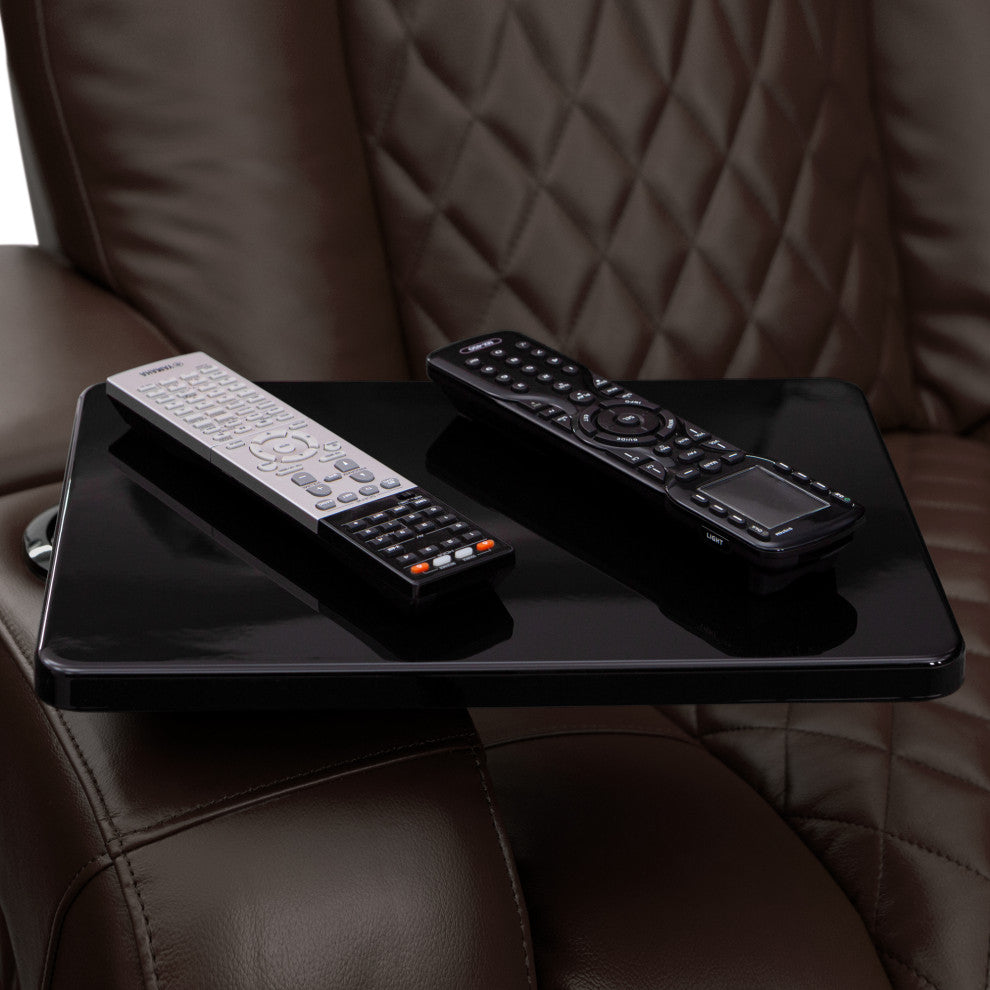 Seatcraft Capricorn Home Theater Seating, Brown, Row of 3