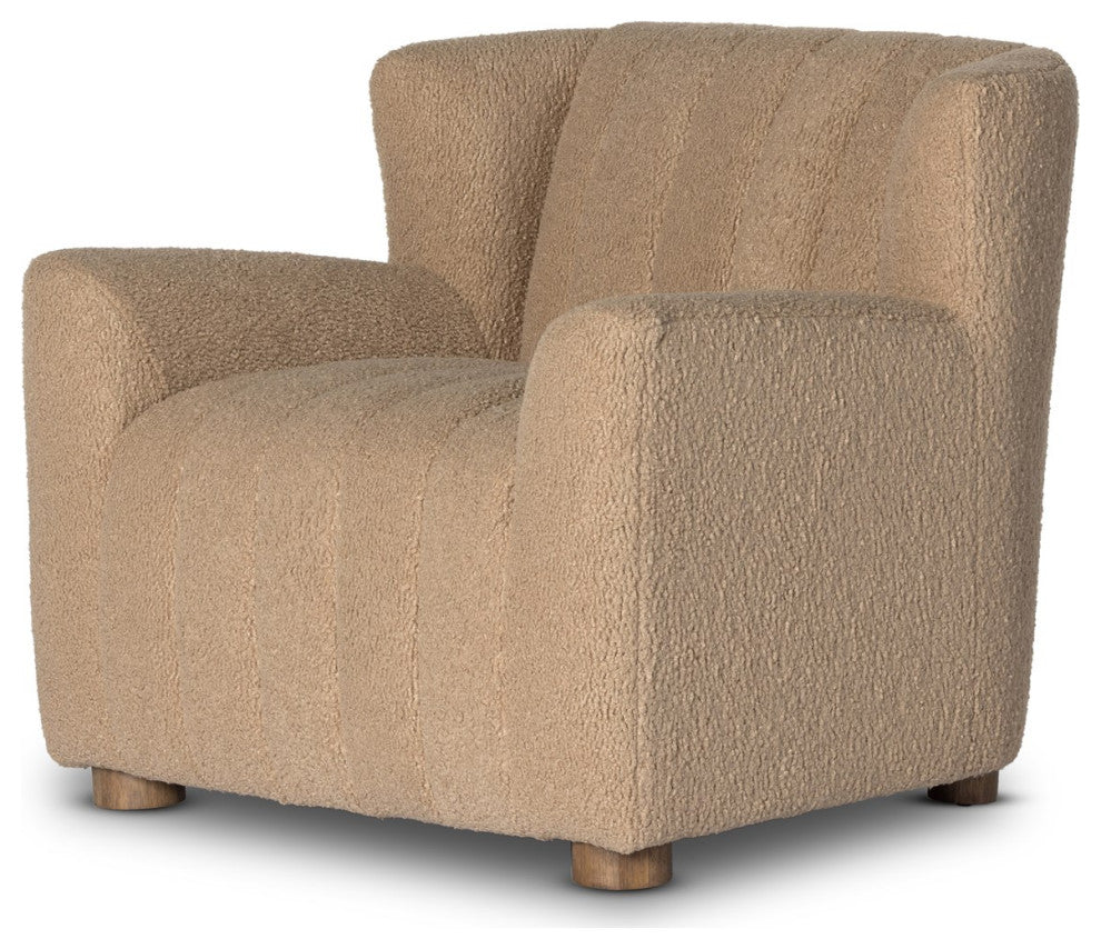 Elora Chair-Sheepskin Camel
