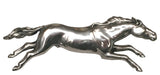 Wild Horse Pull, Right Facing, Shiny Silver