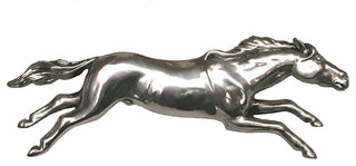 Wild Horse Pull, Right Facing, Shiny Silver