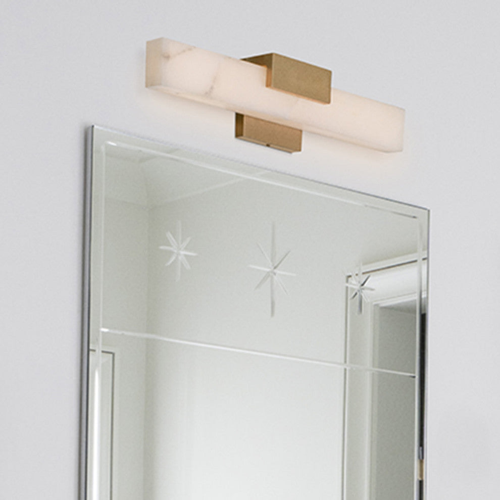 Hinkley Cadiz Medium Led Vanity, Heritage Brass