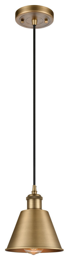 INNOVATIONS LIGHTING 516-1P-BB-M8-LED Smithfield 1 Light Mini Pendant