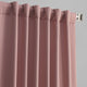 Room Darkening Curtain Panel Pair, Fresco Blush, 50"x84"