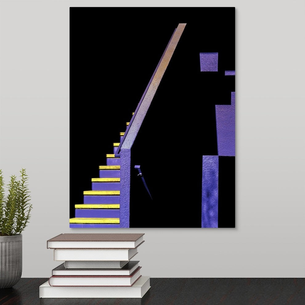 "Fade to Black" Wrapped Canvas Art Print, 12"x16"x1.5"
