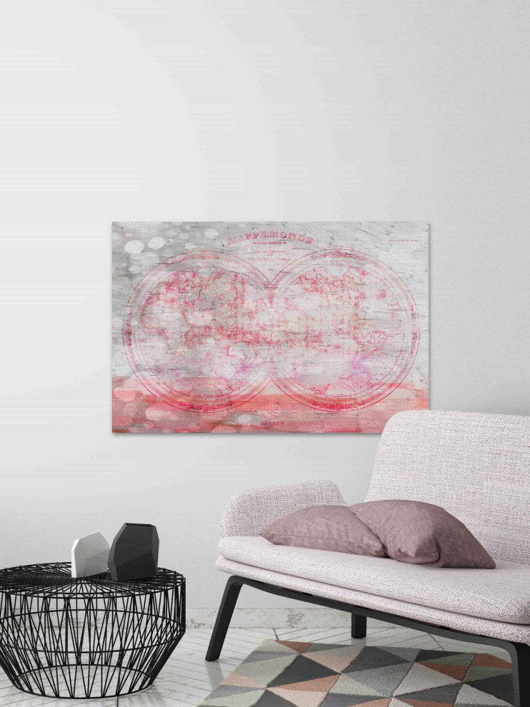 "Flash of Pink" Fine Art Canvas Print, 24"x16"