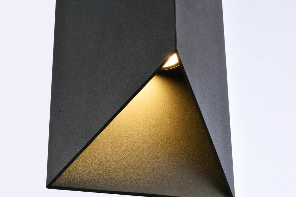 Trendy Fare LED Wall Sconce  (Black)