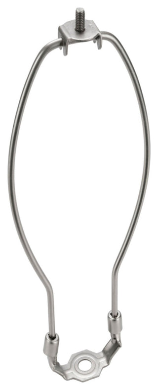 Aspen Creative 20008-2 11" Lamp Harp With Saddle, Satin Nickel