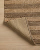 Chris Loves Julia x Loloi Judy Natural / Chocolate 2'-6" x 7'-6" Runner Rug
