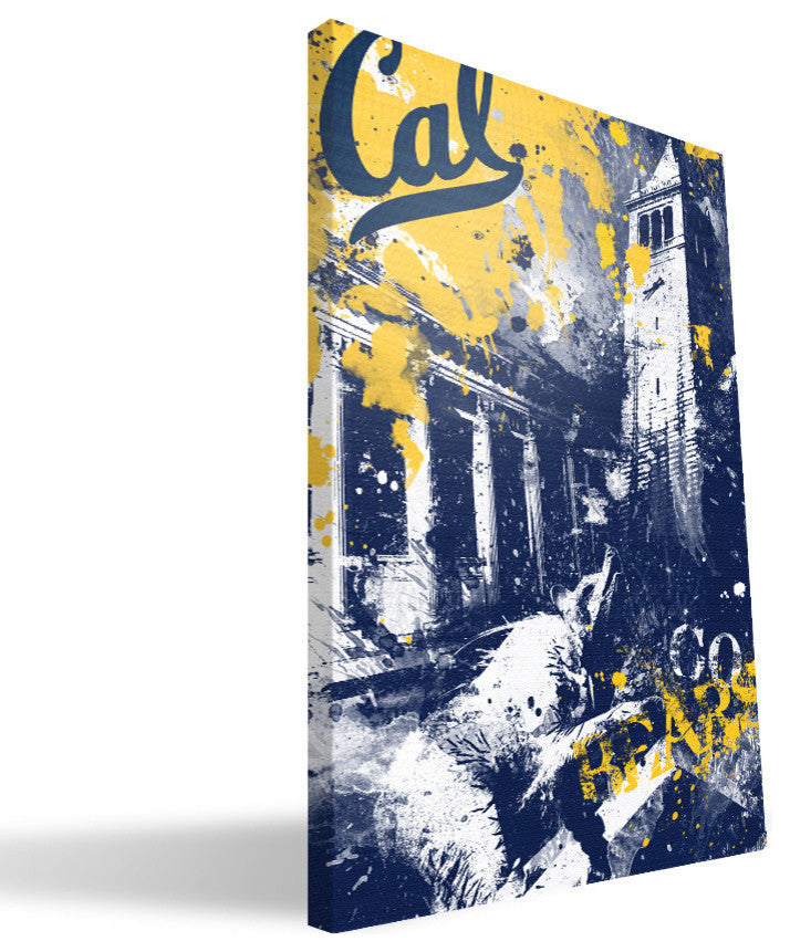 University of California Golden Bears Spirit Canvas Print