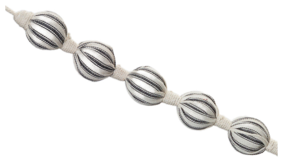 Fabric Ball String Garland, Set of 2
