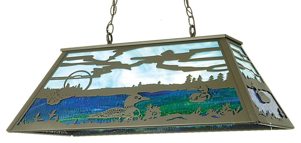 33 Long Loon Oblong Pendant