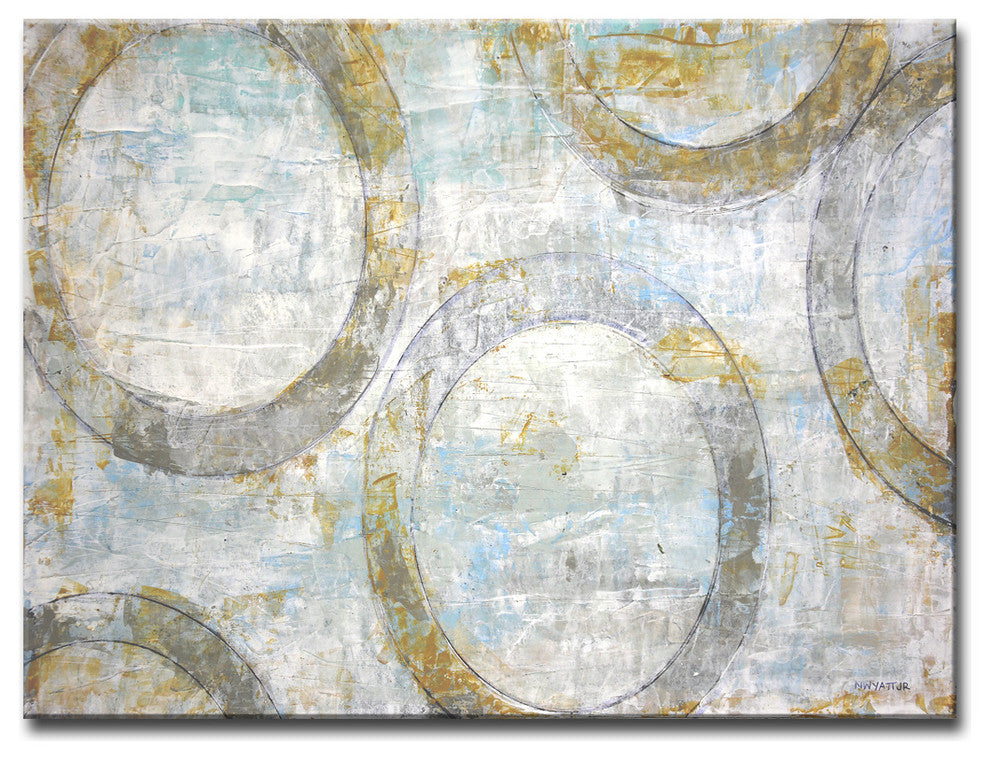 Ready2HangArt 'Simple Balance II' by Norman Wyatt, 16"x20"