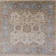 Ahgly Company Indoor Square Mid-Century Modern Area Rugs, 5' Square