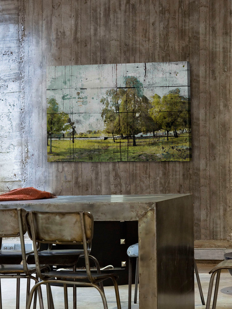 "Green Park" Painting Print on Canvas by Irena Orlov