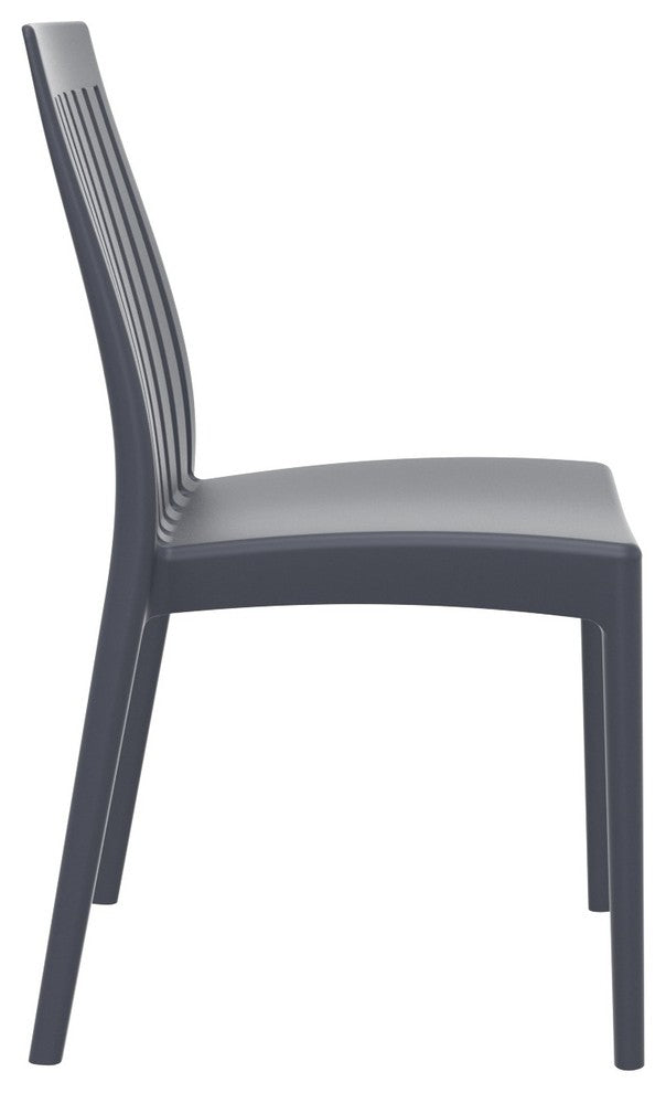 Compamia Soho Dining Chairs, Set of 2, Dark Gray