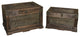 2-Piece Wooden Storage Box Set
