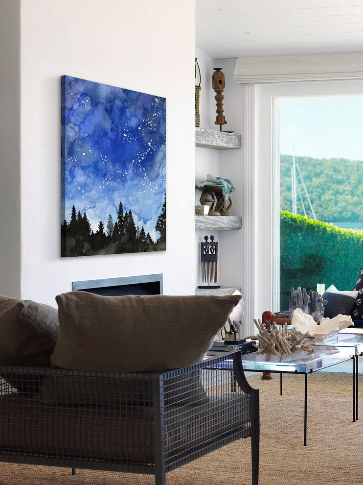 "Galaxy" Print on Canvas by Rachel Byler