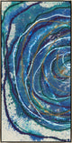 36x72 All Mixed Up V, Framed Artwork, Silver