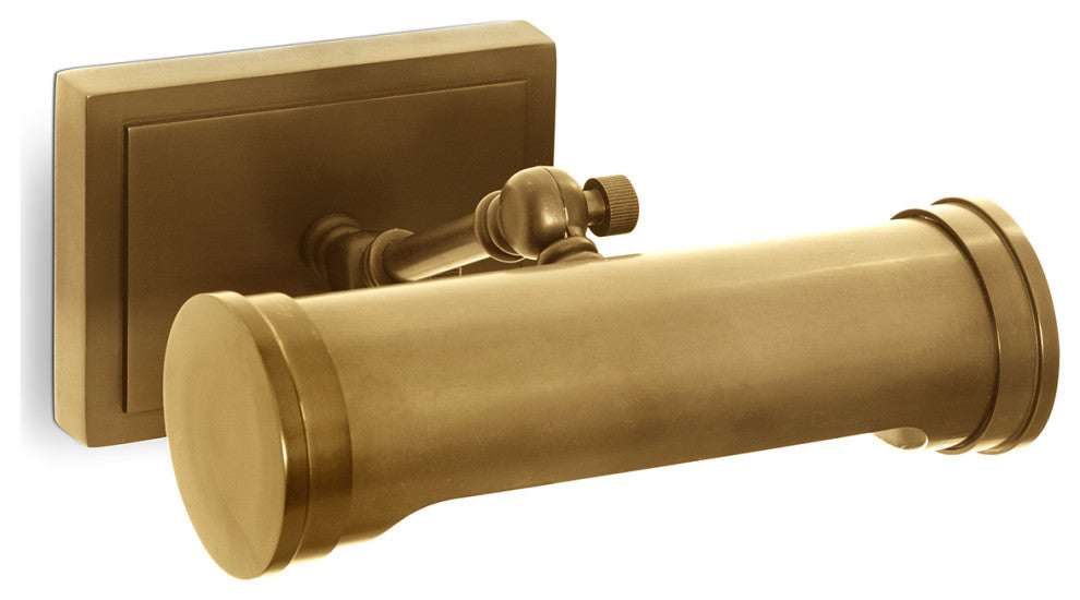 Tate Picture Light Small, Natural Brass