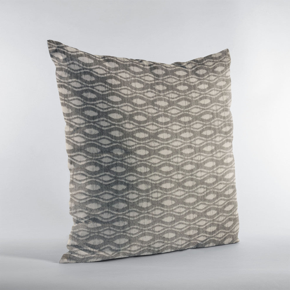 Plutus Brown Bites Dot Luxury Throw Pillow, 16"x16"