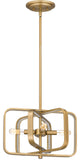 Quoizel PCDPR2814BWS 4-Light Pendant, Dupree