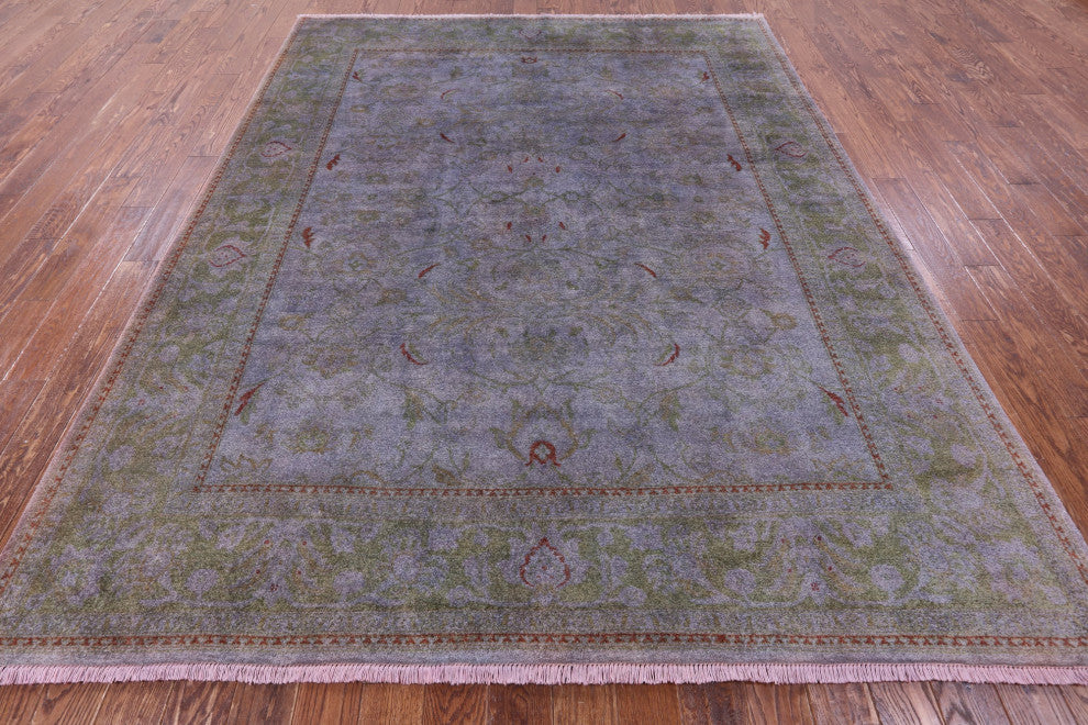 Hand Knotted Overdyed Full Pile Rug 8' 4" X 10' 6" - WR1566