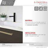 STYLISH Single Handle Modern Bathroom Faucet Basin Sink Faucet