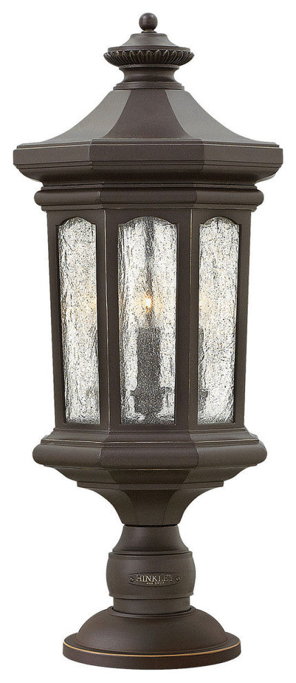 Hinkley Lighting 1601 Raley 120v 4 Light 26.5" Tall Post Light - Oil Rubbed