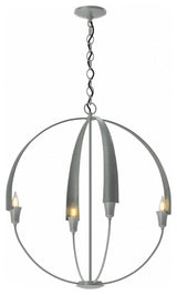 Cirque Large Chandelier, Vintage Platinum Finish