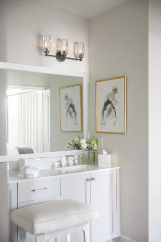 Hinkley Lighting 52483 Ana 3 Light 24"W Vanity Light - Black Oxide