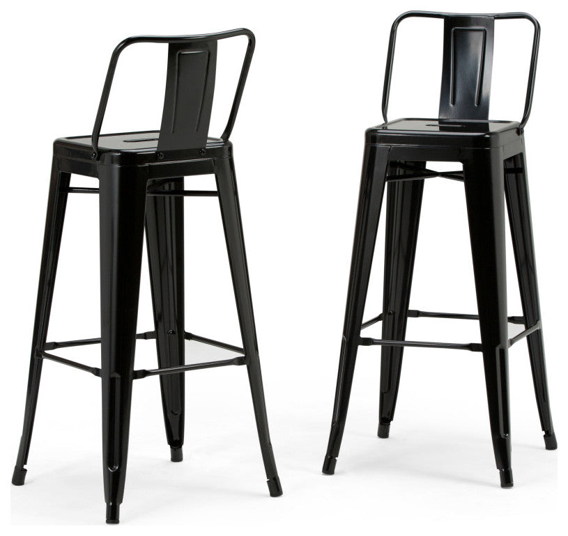 Rayne 30 inch Metal Bar Stool (Set of 4)