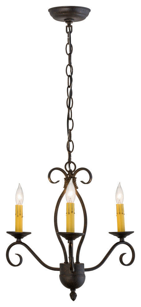 18W Sienna 3 LT Chandelier
