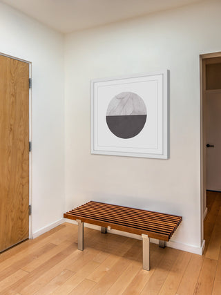 "Half Circle" Framed Painting Print